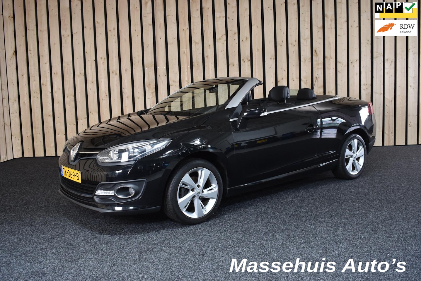 Renault Mégane coupé cabriolet - 1.2 TCe Privilège 131pk Clima Cruise Electr.dak LED Nwe APK - AutoWereld.nl