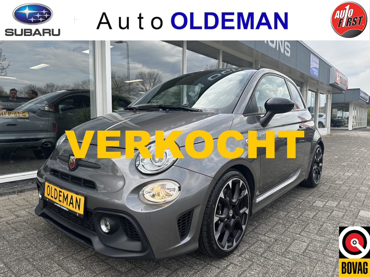 Fiat 500 C - 1.4 T-Jet Abarth 180PK Competizione BEATS AUDIO,NAVI,BREMBO REMMEN! - AutoWereld.nl
