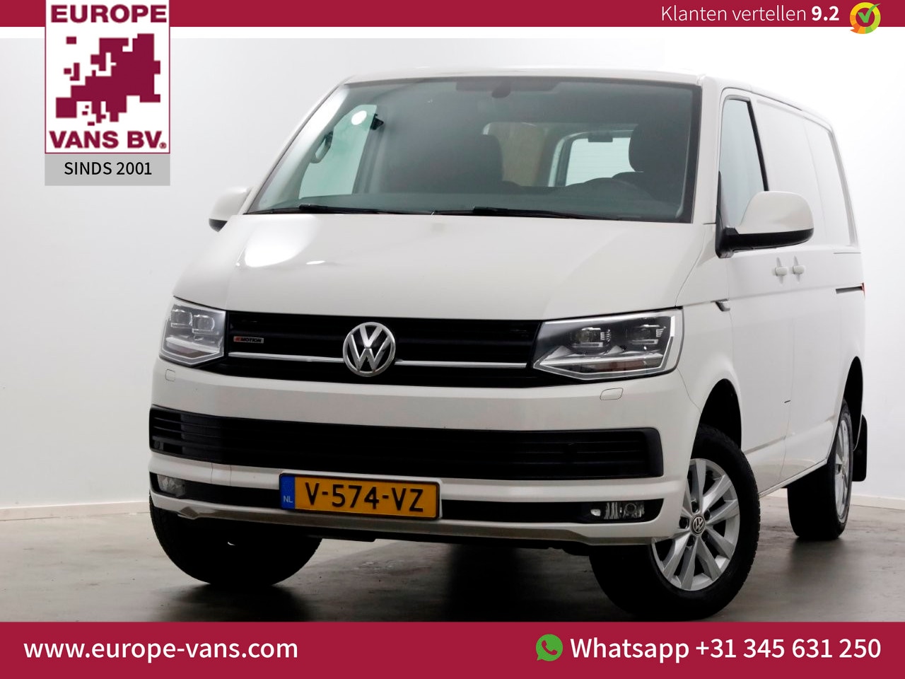 Volkswagen Transporter - T6 2.0 TDI 150pk L1H1 4Motion 4x4 DSG-Automaat Highline LED/Sperdiff/2x Schuifdeur 04-2019 - AutoWereld.nl