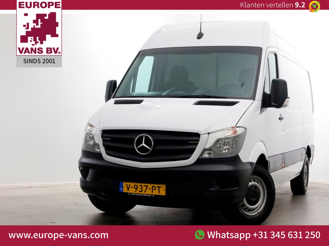 Mercedes-Benz Sprinter - 316 CDI 163pk E6 L2H2 Airco/Trekhaak 2800kg 06-2018 - AutoWereld.nl