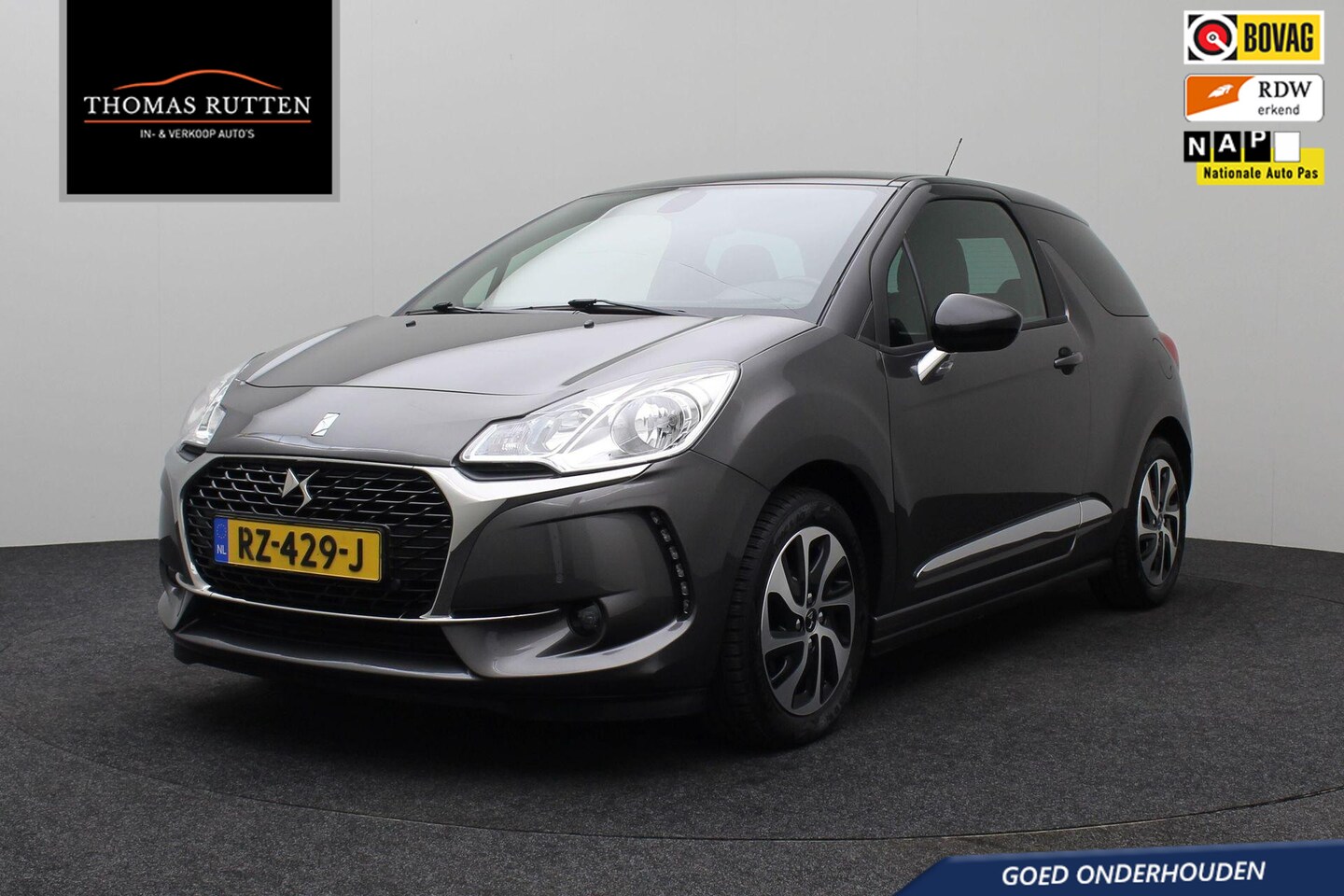 DS 3 - 1.2 PureTech Business 2018 NAP | Carplay | Bluetooth | Camera | Lichtmetaal | Half lederen - AutoWereld.nl