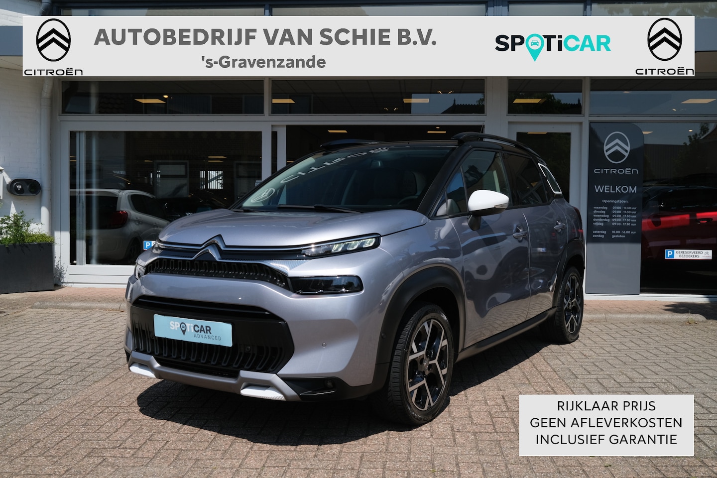 Citroën C3 Aircross - PureTech 130 Shine Automaat-6 Park.sens V+A | Leer | St.Verw. | Camera - AutoWereld.nl