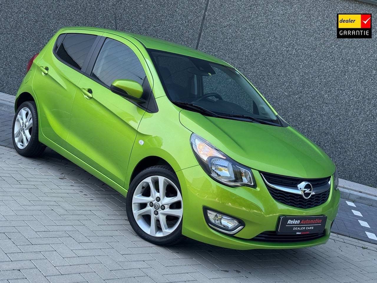 Opel Karl - 1.0 Kiwi Leder Stuur&stoel Verwarming Cruise clima - AutoWereld.nl