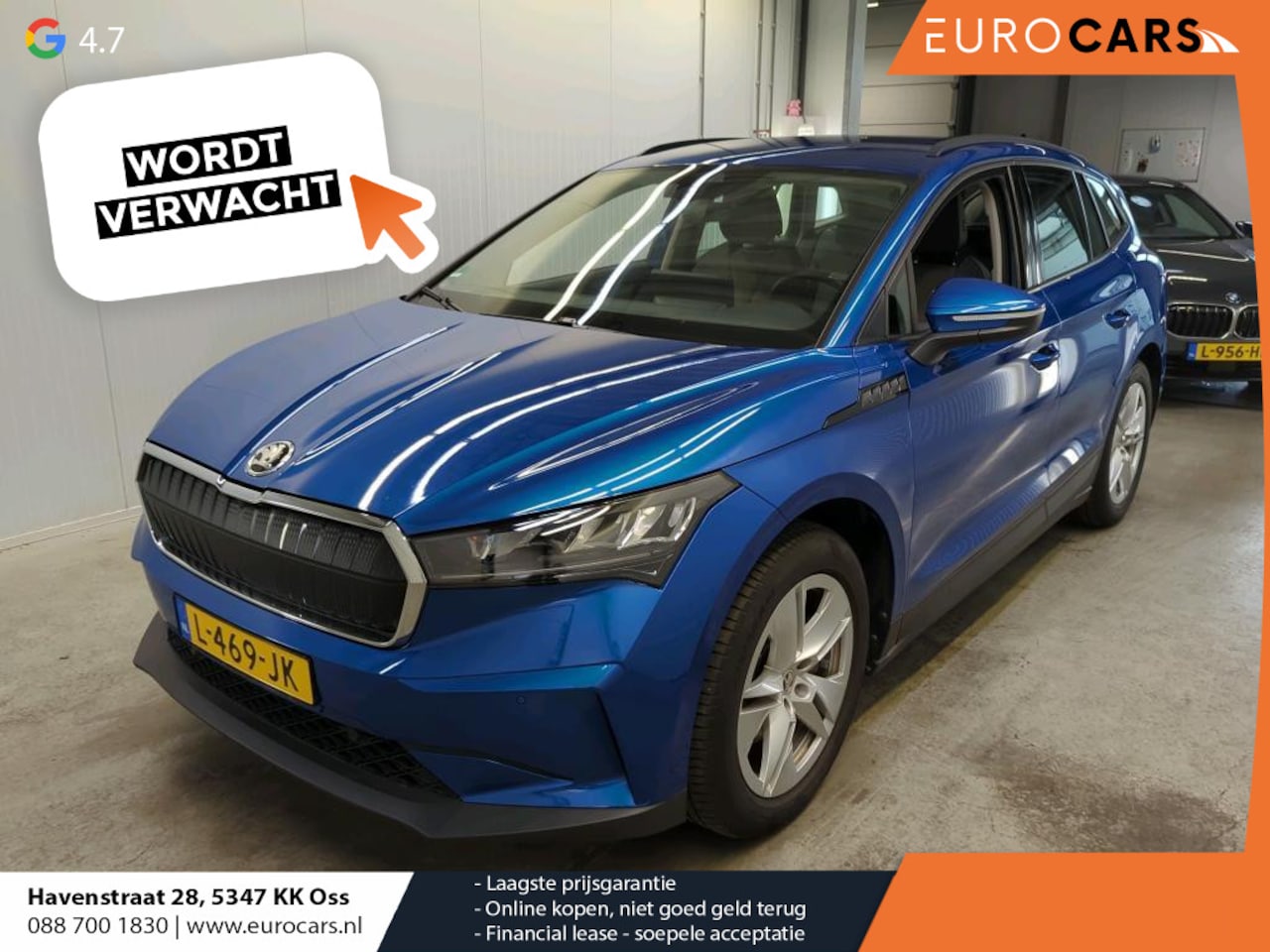 Skoda Enyaq iV - 60 Airco Navi Carplay Adaptive Cruise Control Park Pack + Camera Full LED Stoel/Stuurverwa - AutoWereld.nl