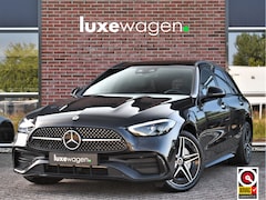 Mercedes-Benz C-klasse Estate - 300 e AMG Pano Distr Trekh HUD 360 Night Massage