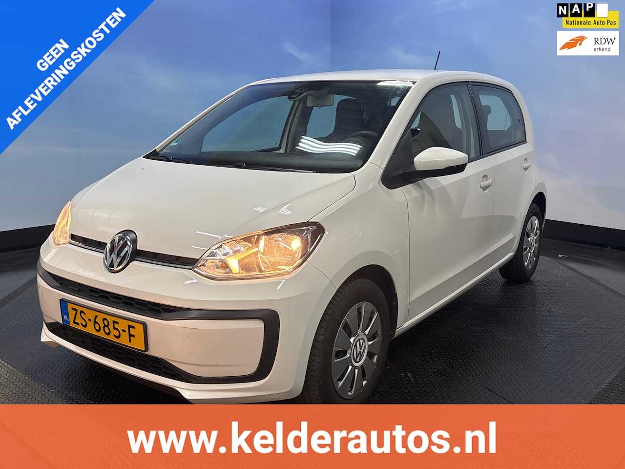 Volkswagen Up! - 1.0 BMT move up! NWE Model | Airco | DAB+ | 5 deurs | Elktr. pakket - AutoWereld.nl