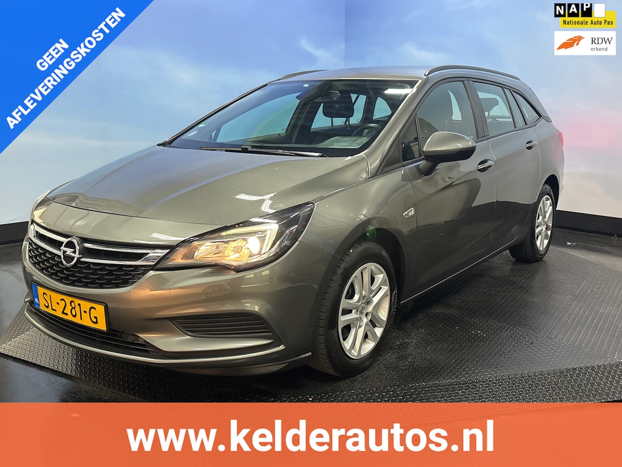 Opel Astra Sports Tourer - 1.0 Online Edition Airco | Navi | Cruise | PDC | Trekhaak - AutoWereld.nl