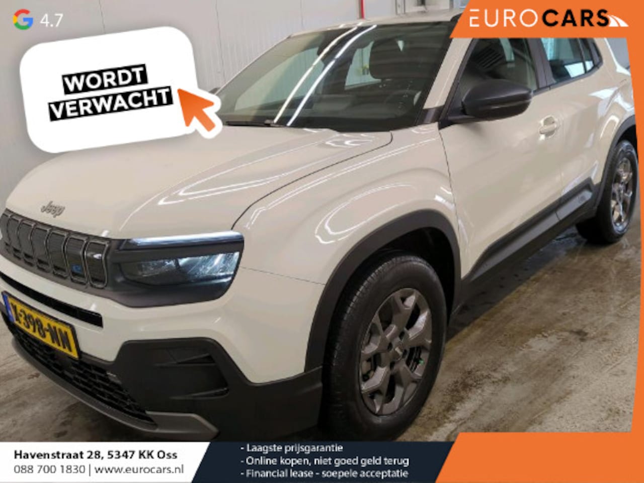Jeep Avenger - Longitude 54 kWh Navigatie Apple Carplay/ Android Auto Parkeersensor achter Cruise Control - AutoWereld.nl