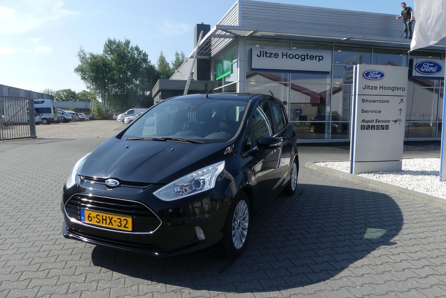 Ford B-Max - 1.0 EcoBoost Titanium CRUISE, CLIMA, NAVI, CAMERA, TREKHAAK, 121.443KM - AutoWereld.nl