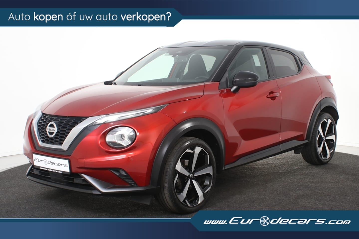 Nissan Juke - 1.0 DIG-T Tekna 81ste Eigenaar*Navigatie*Stoelverwarming* - AutoWereld.nl