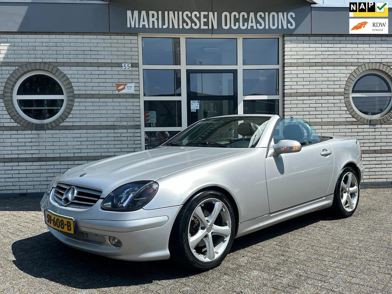 Mercedes-Benz SLK-klasse - 230 K. |ELEK PKT,LEDER,LM VELGEN| - AutoWereld.nl