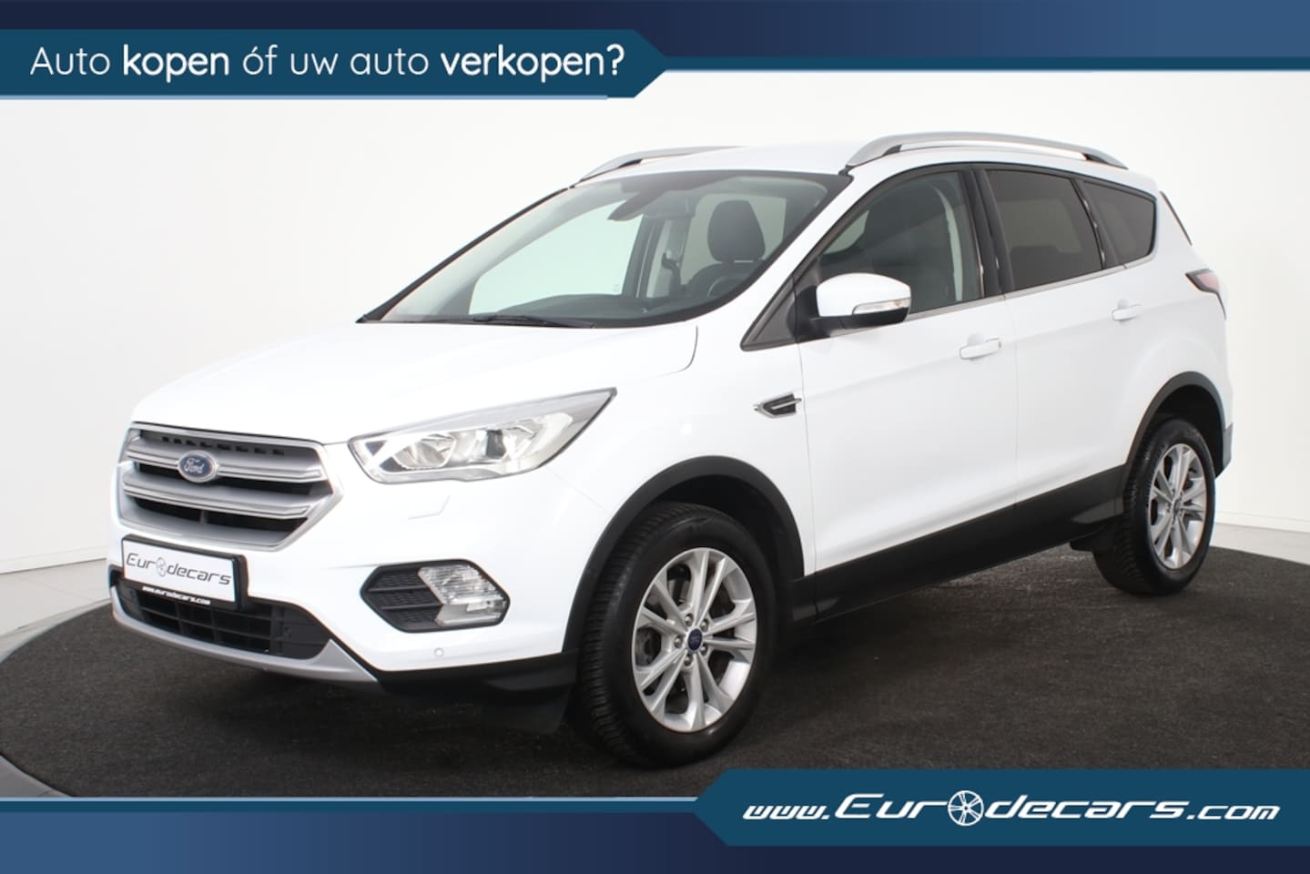Ford Kuga - 1.5 EcoBoost Titanium *Leer*Navigatie*Stoelverwarming*Parkassist* - AutoWereld.nl