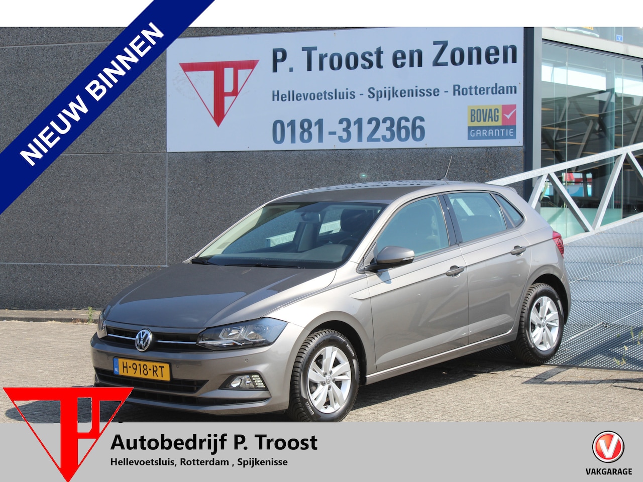 Volkswagen Polo - 1.0 TSI Comfortline Business AUTOMAAT/Navigatie/Parkeersensoren rondom/Adaptive cruise con - AutoWereld.nl
