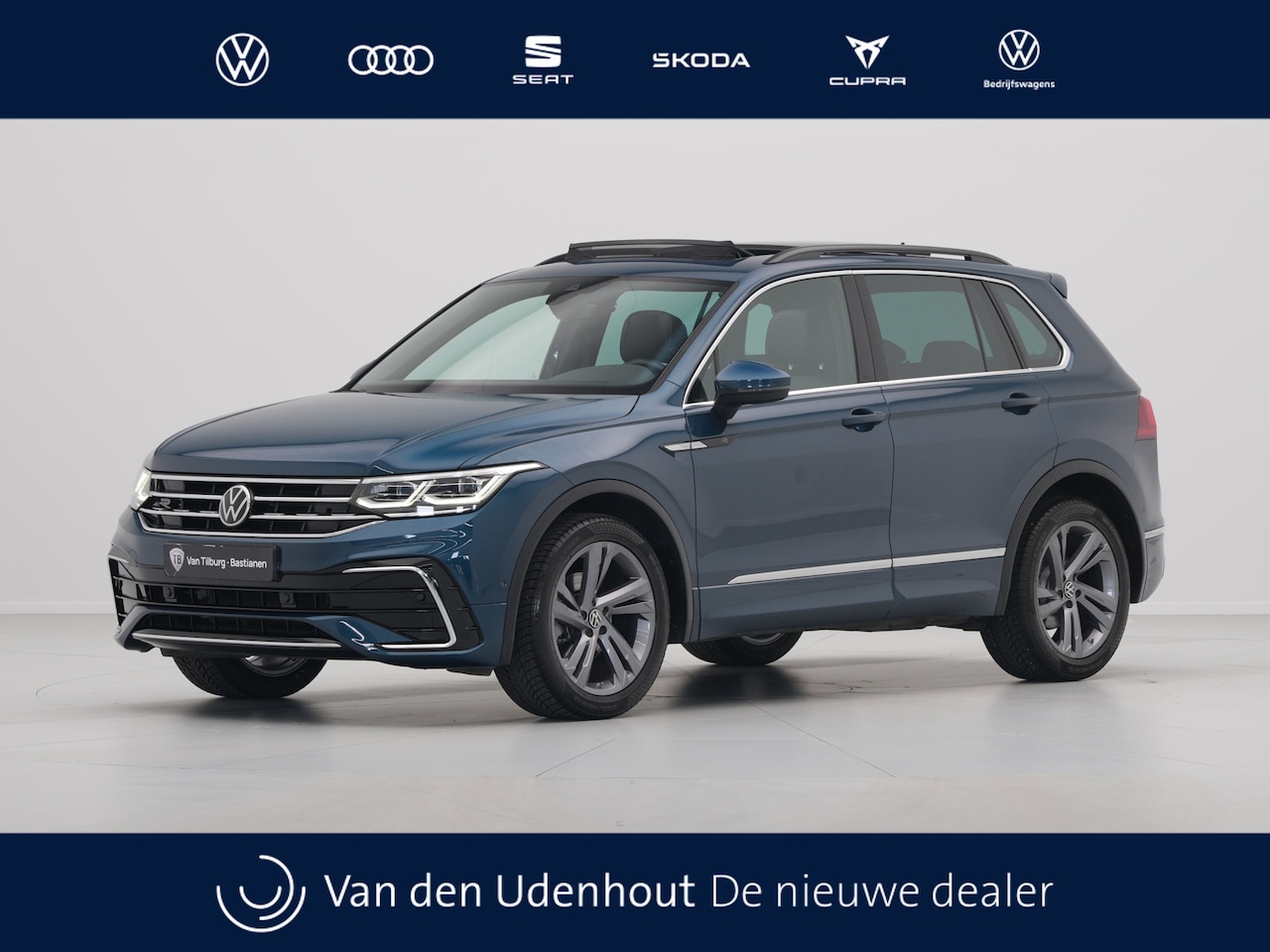 Volkswagen Tiguan - 1.5 TSI 150pk DSG R-Line Panorama Camera Matrix Led Clima Carplay - AutoWereld.nl