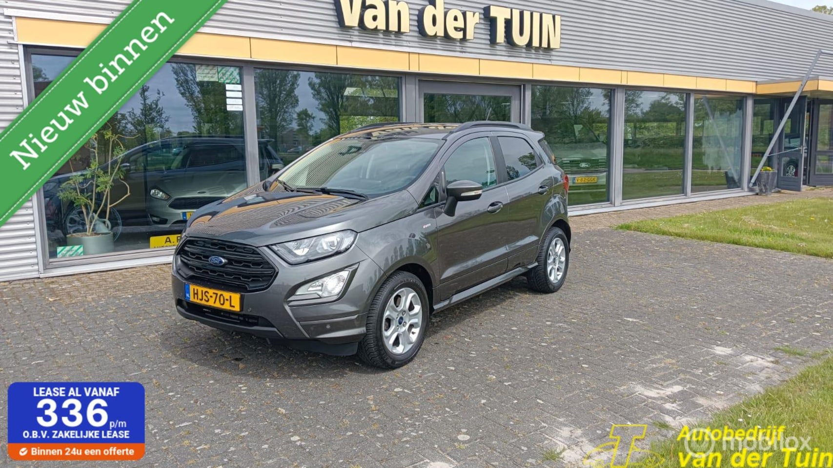 Ford EcoSport - 1.0 EcoBoost ST-Line B&O winter dodehoek, leder - AutoWereld.nl