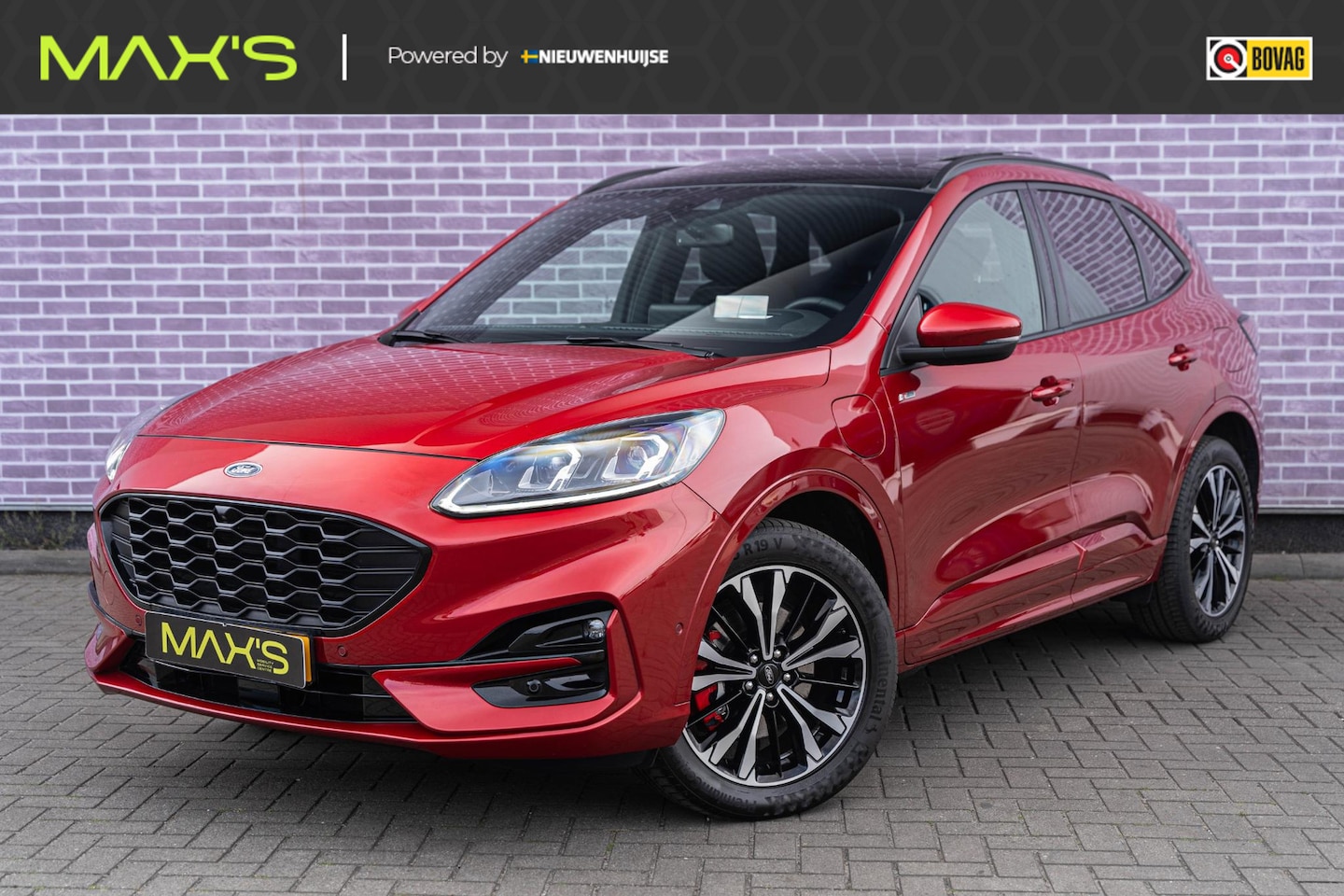 Ford Kuga - 2.5 PHEV ST-Line X | Panoramisch zonnedak | Stoelverwarming | Privacy Glass | Head-Up Disp - AutoWereld.nl