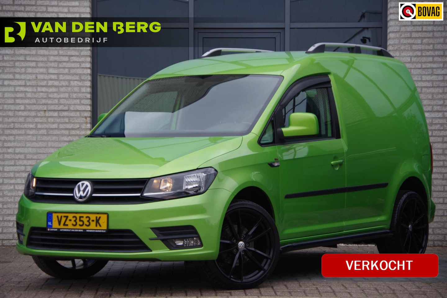 Volkswagen Caddy - 2.0 TDI Highline 2.0 TDI Highline 150PK, EURO6! NAVI, CAMERA, CRUISE, APPLE CARPLAY, PARKEERSENSOREN, TREKH - AutoWereld.nl