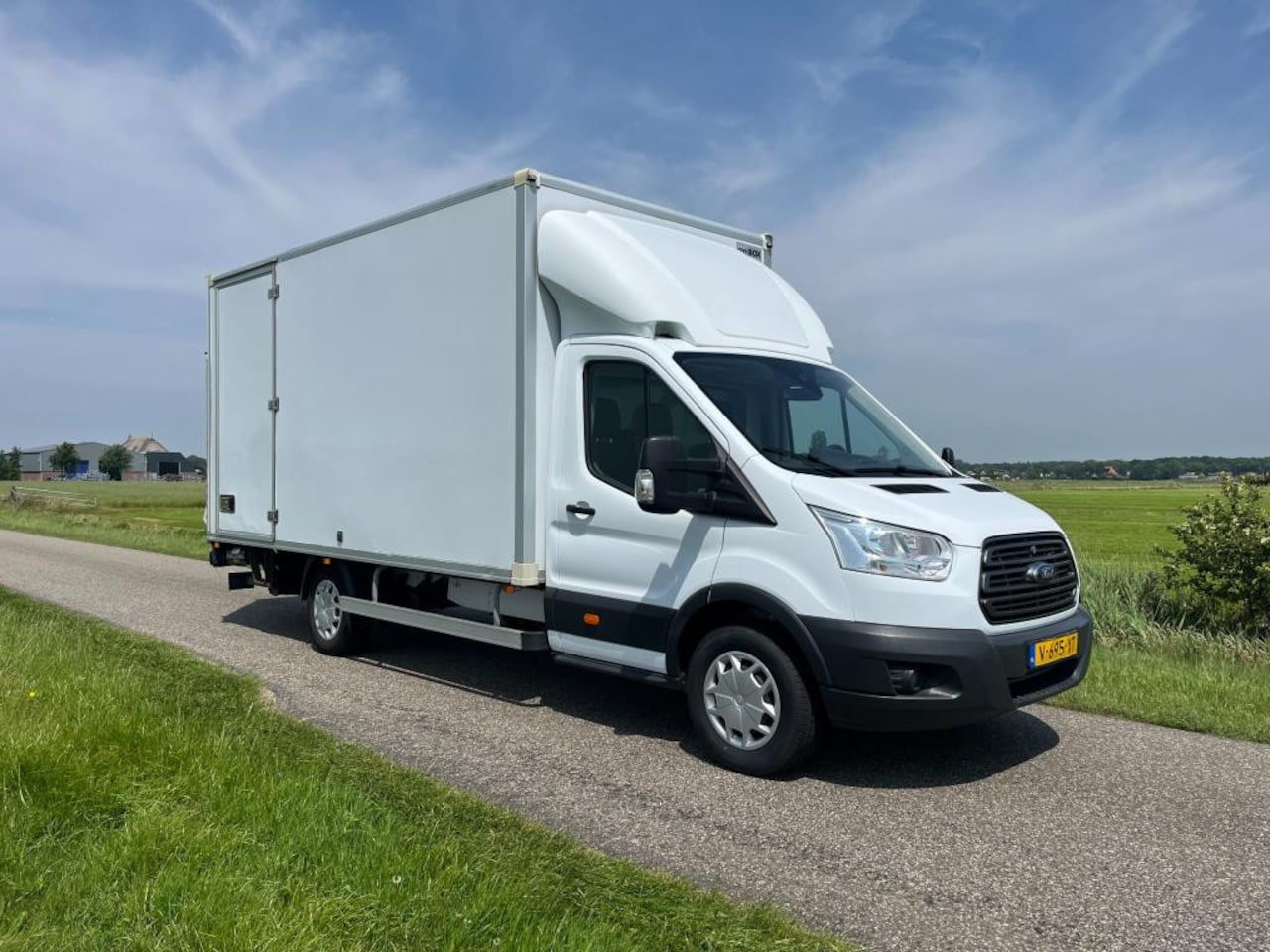 Ford Transit - 350 2.0 TDCI L4H1 Bakwagen Laadklep meubelbak Hollandia - AutoWereld.nl