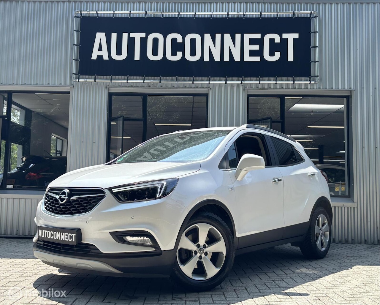 Opel Mokka X - HALF/LEDER, NAVI/CAMERA, 140 PK, CRUISE 1.4 Turbo Dealer onderhouden. - AutoWereld.nl