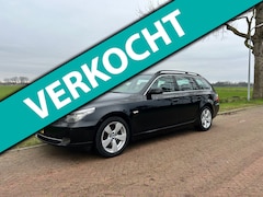BMW 5-serie Touring - 525xi X-drive Airco, Trekhaak, Leder, Navi in Prijs verlaagd