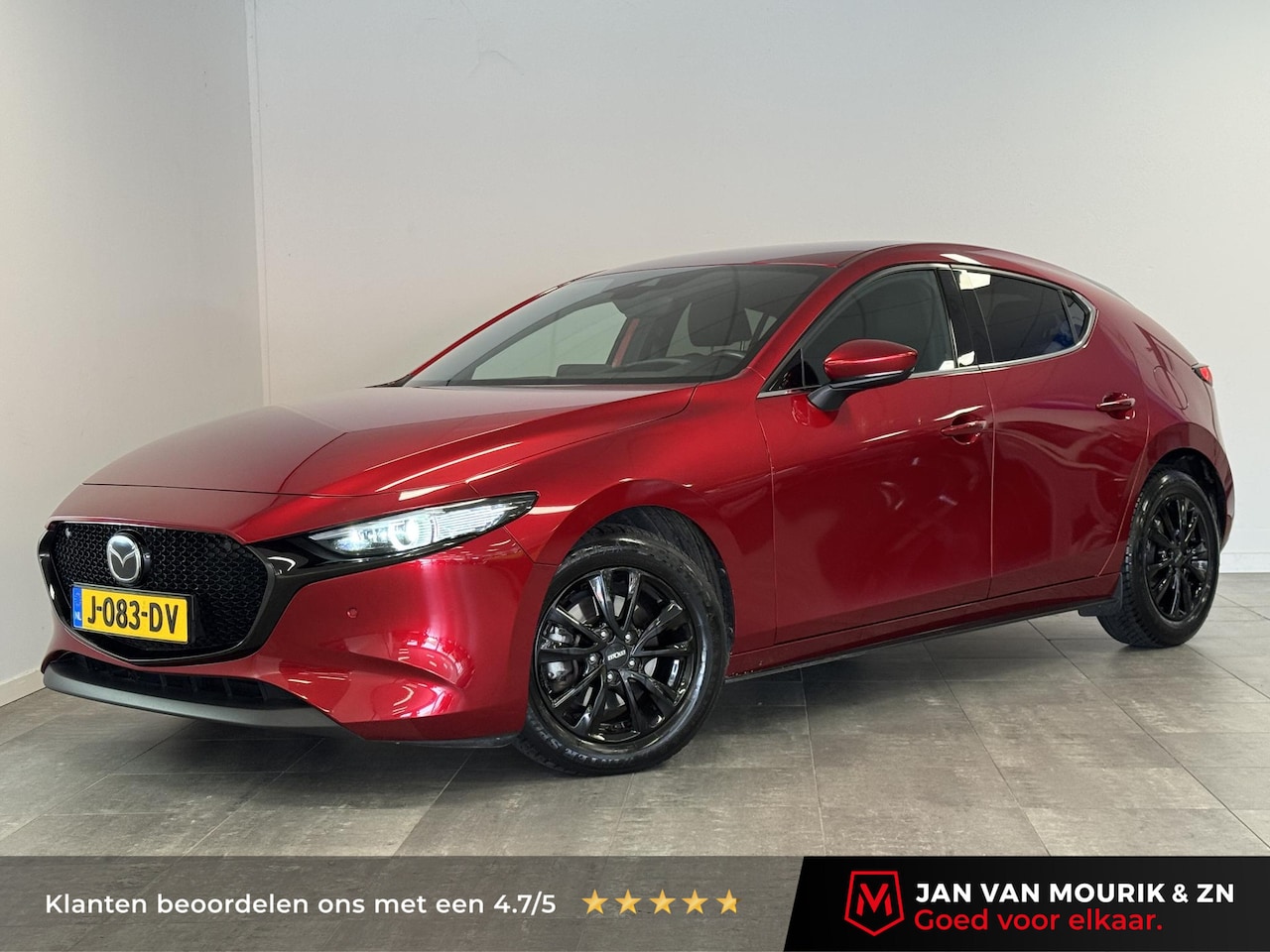 Mazda 3 - 2.0 e-SkyActiv-X M Hybrid 180 Luxury | 1e-EIG. | BOSE | LEDER | STOEL/STUURVERWARMING | - AutoWereld.nl
