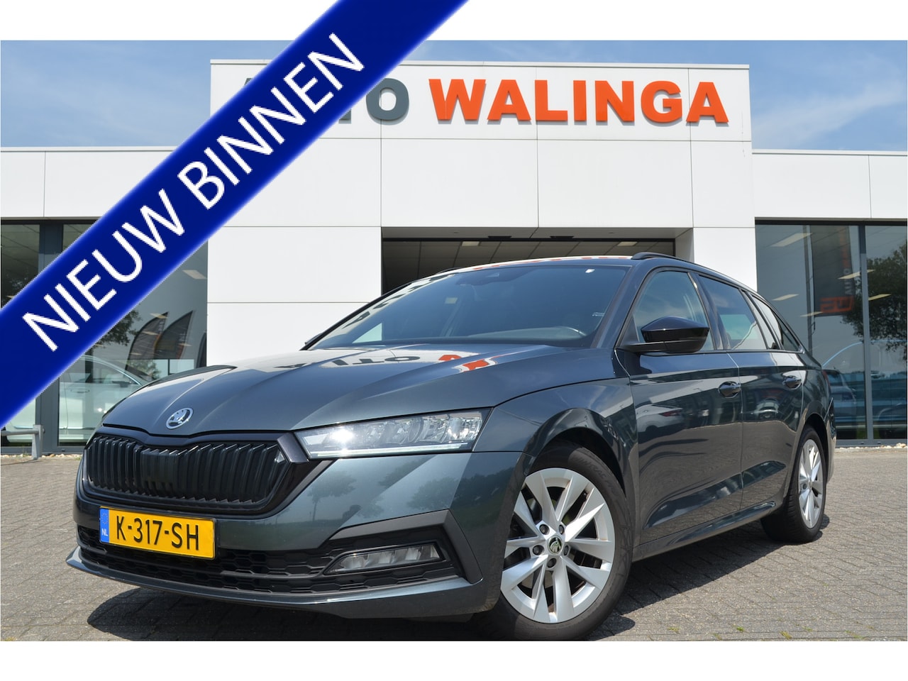 Skoda Octavia Combi - 1.0 TSI Sport Business Trekhaak elektr | Carplay | Virtual cockpit | Getint glas | Sportst - AutoWereld.nl