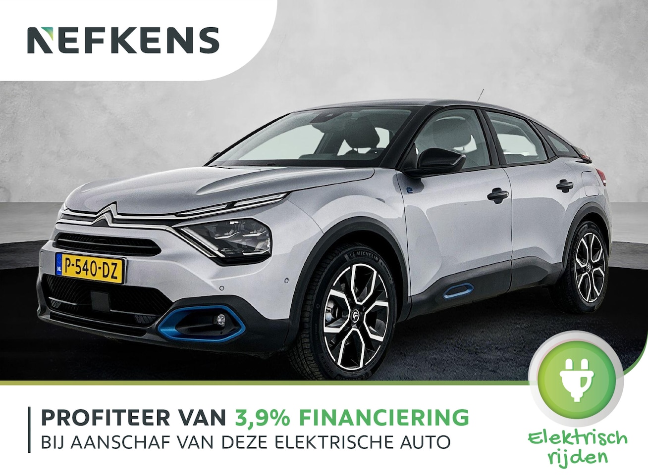 Citroën Ë-C4 - EV Feel 50 kWh 136pk | Navigatie via Apple Carplay / Android Auto | Achteruitrijcamera | C - AutoWereld.nl