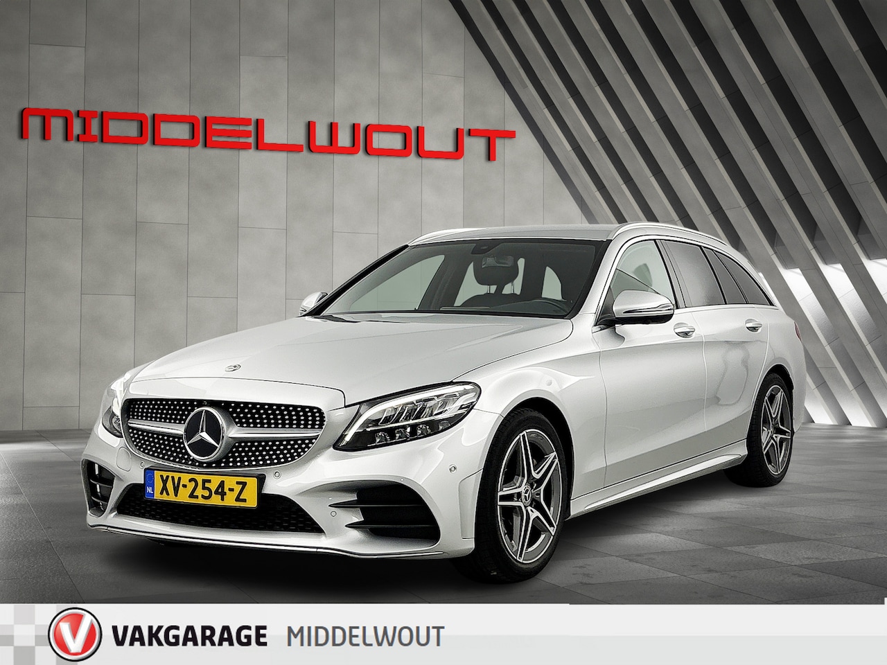 Mercedes-Benz C-klasse Estate - 160 AMG/360Camera/LED/Clima/Navi/18" - AutoWereld.nl