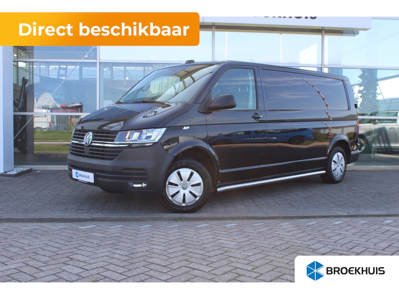 Volkswagen Transporter - Comfortline L2 | 2 zitplaatsen rechtsvoor | Achterdeuren zonder ruit | DAB ontvanger - AutoWereld.nl