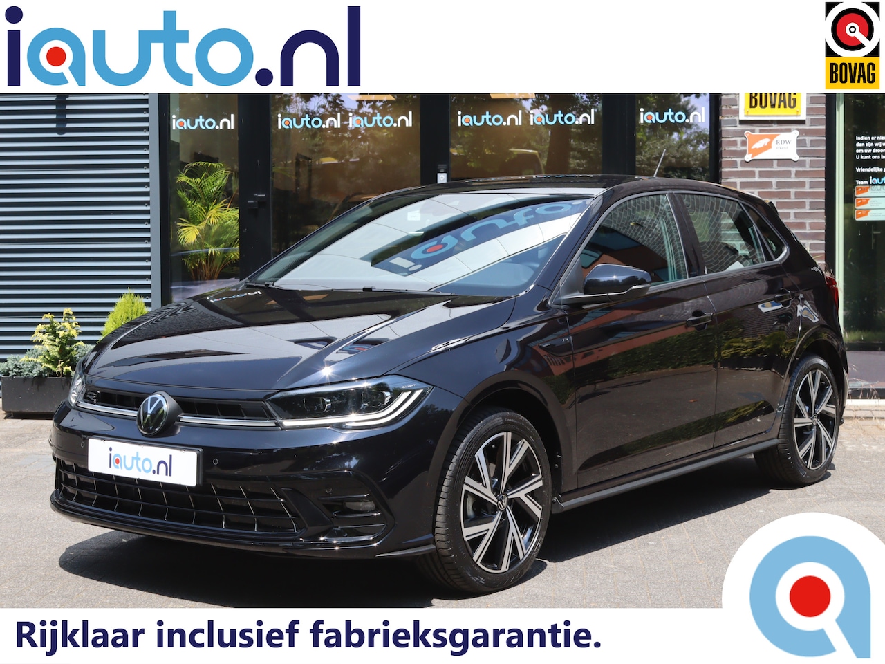 Volkswagen Polo - 1.0 TSI DSG R-Line IQ.Light/Camera/Navi/App-Connect/ECC/ACC/17" - AutoWereld.nl