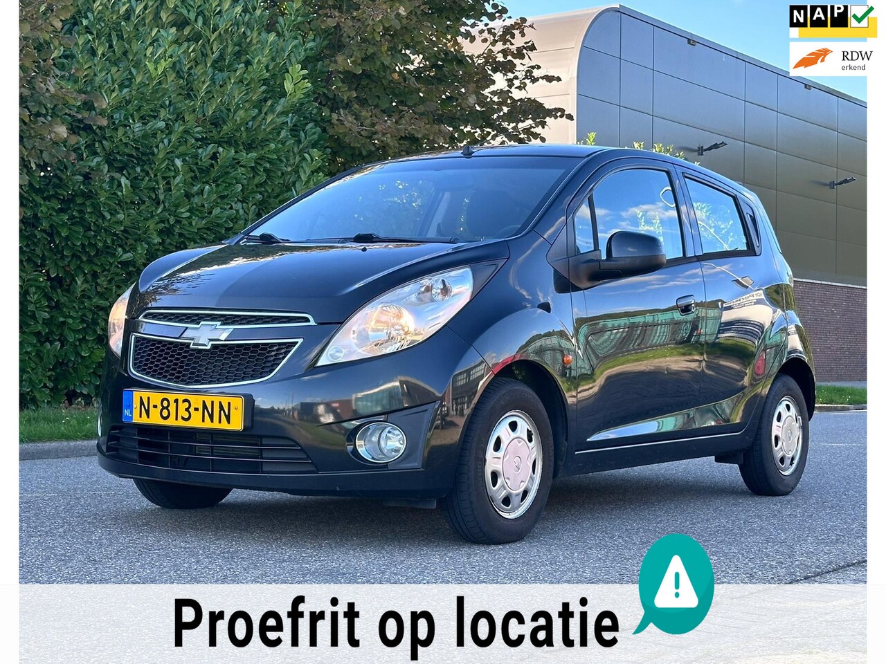 Chevrolet Spark - 1.0 16V L 5DR*Airco*07-10-2025 APK*Dealer onderhouden*Elektrische ramen* - AutoWereld.nl