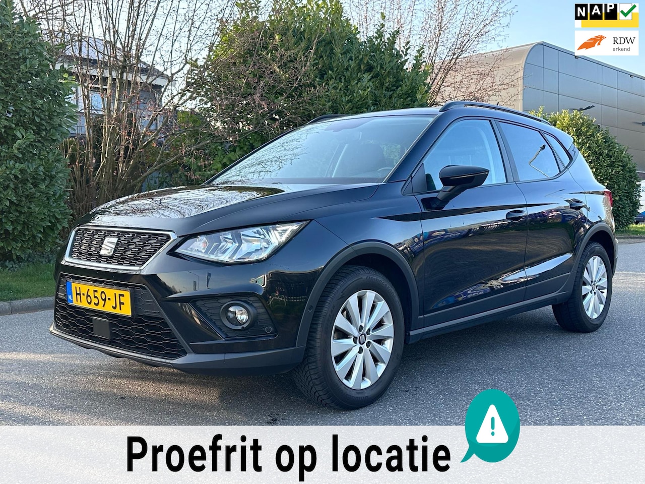 Seat Arona - 1.0 TSI Style Business Intense Achteruit Camera*Navigatie*NAP*Cruise*Clima*LM velgen*Parke - AutoWereld.nl