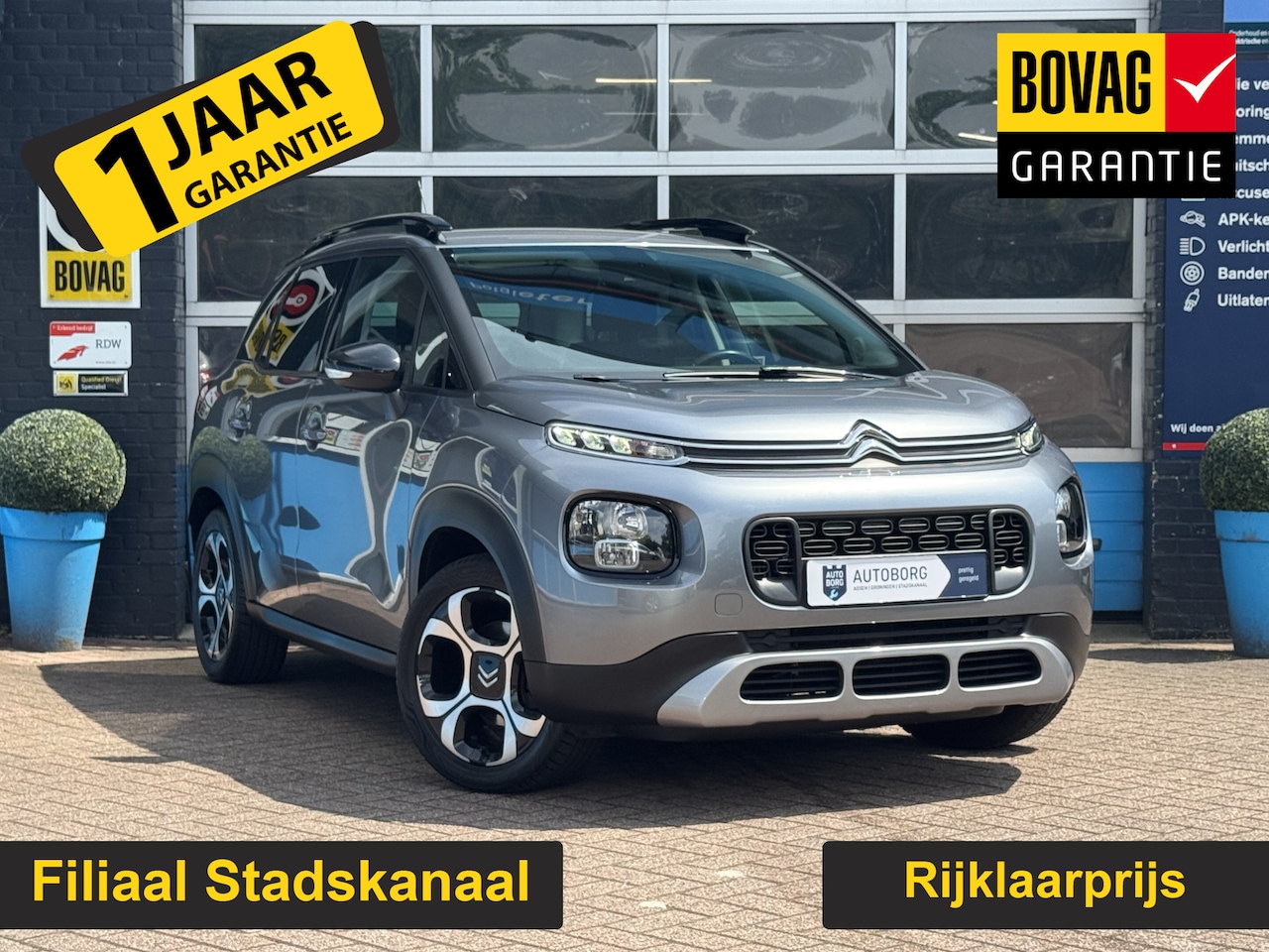 Citroën C3 Aircross - 1.2 PureTech S&S Shine Prijs Inclusief Onderhoud & 12 Maand BOVAG Garantie | Trekhaak | Ap - AutoWereld.nl
