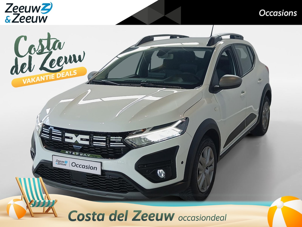Dacia Sandero Stepway - 1.0 TCe 100 ECO-G Expression *Navi via Carplay*Camera*Parkeersensoren*Cruise Control*Airco - AutoWereld.nl