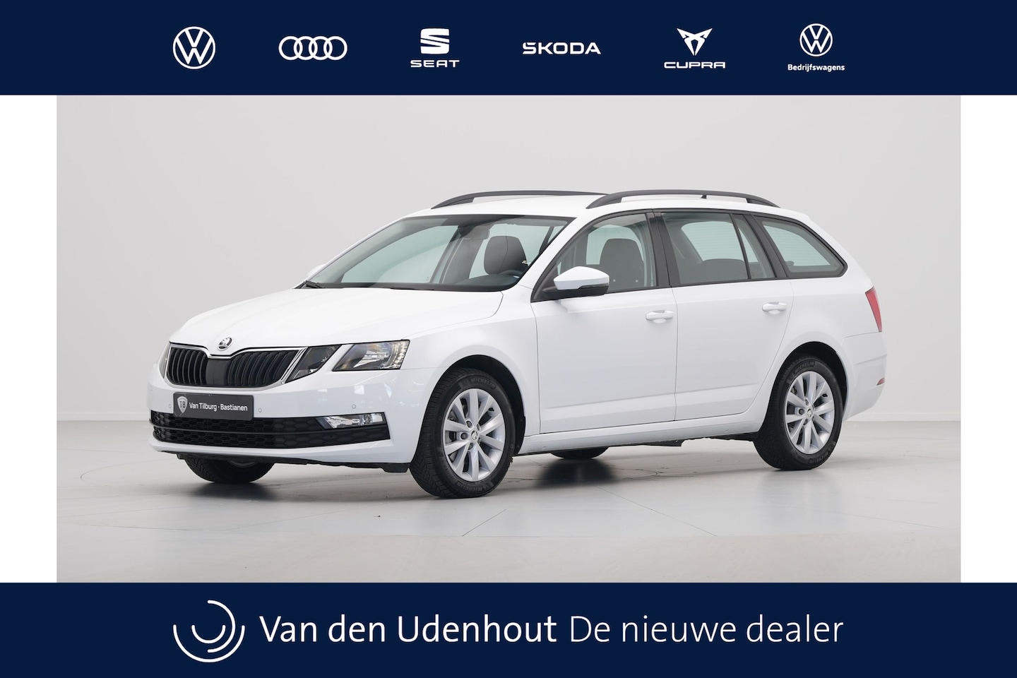 Skoda Octavia Combi - 1.5 TSI 150pk DSG Greentech Ambition Navigatie Carplay Clima Pdc Cruise DAB 201 - AutoWereld.nl