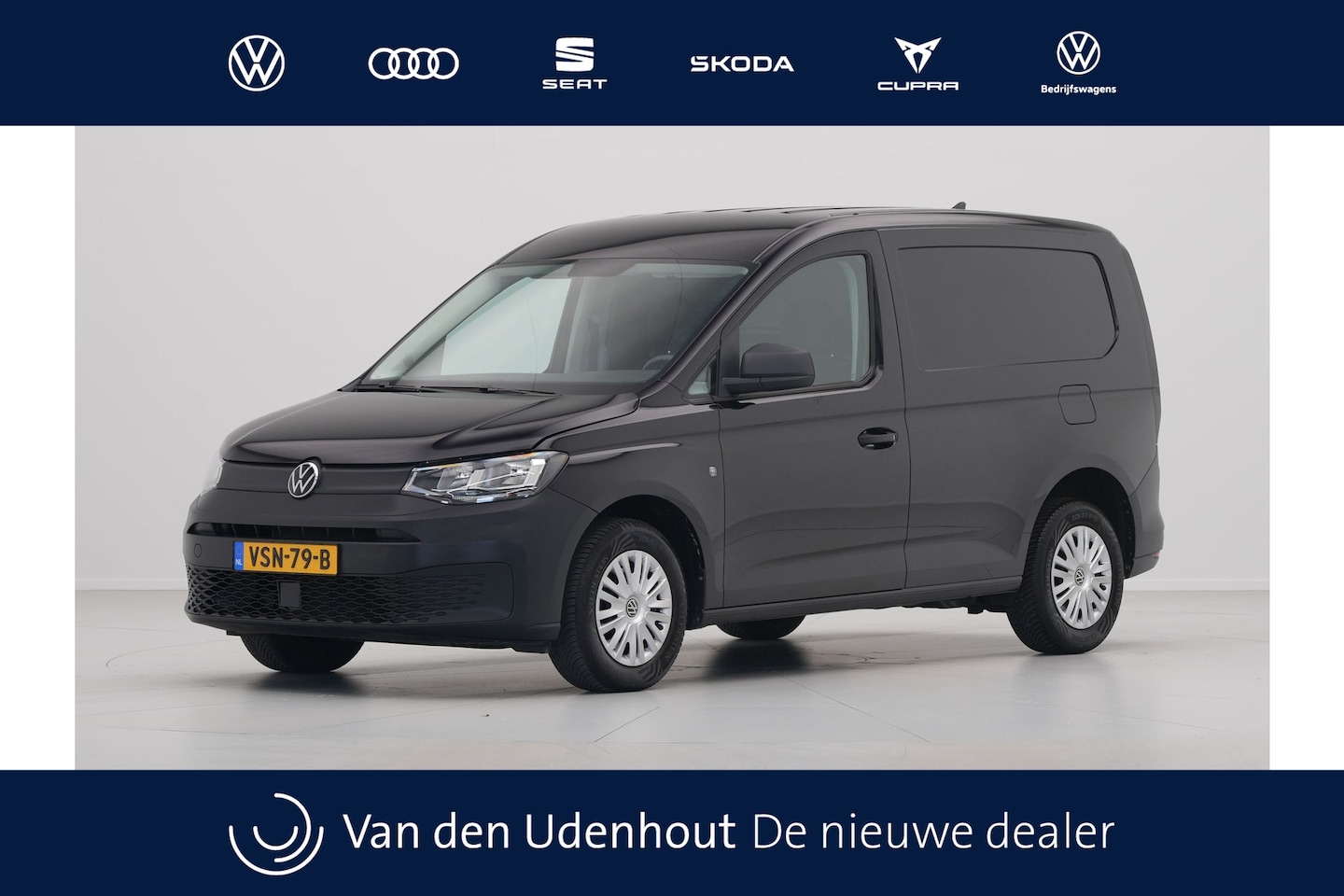 Volkswagen Caddy Cargo - 2.0 TDI 75pk Trend Airco Bluetooth Touchscreen Metallic - AutoWereld.nl