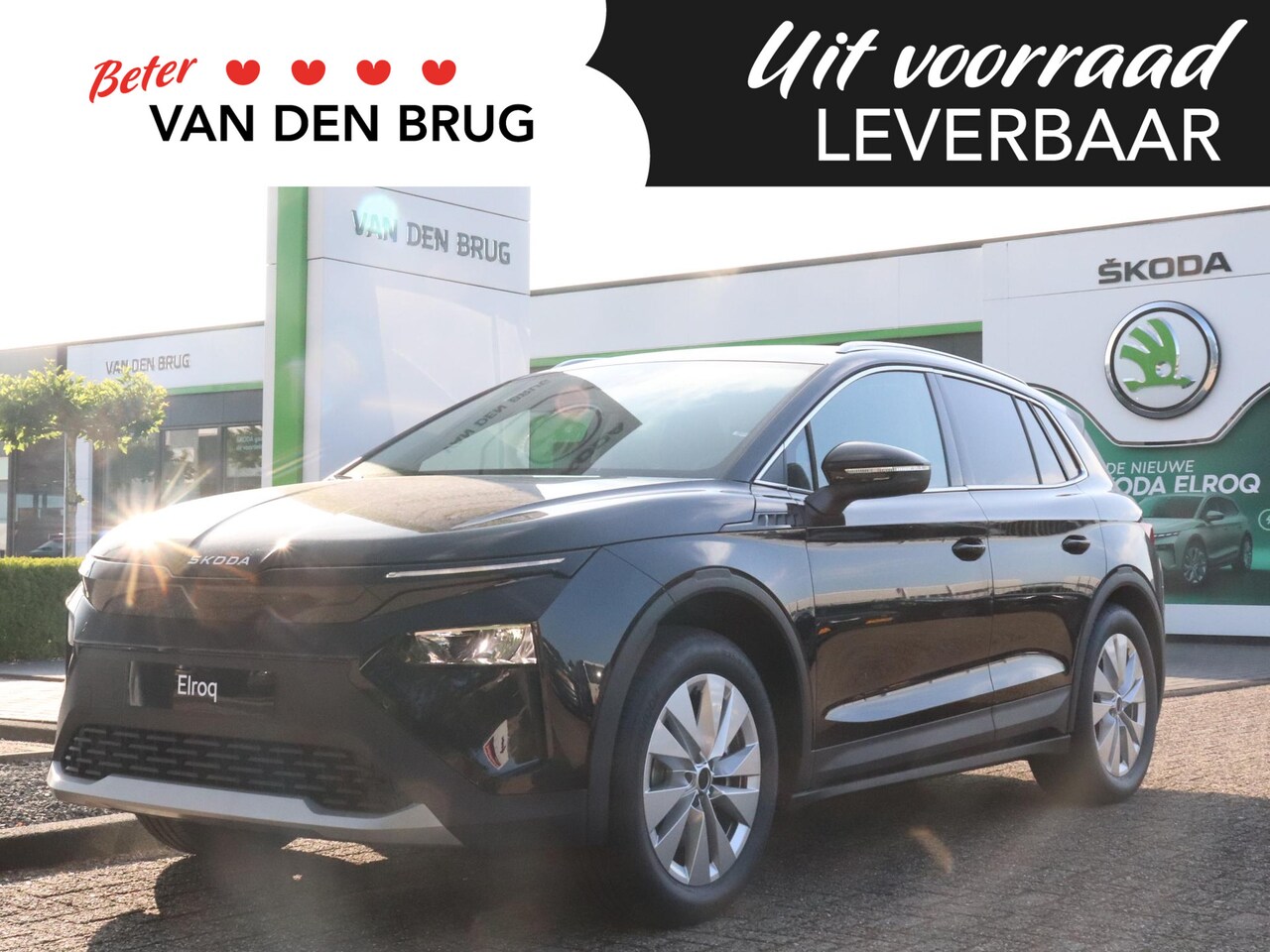 Skoda Elroq - Selection Elektromotor 125 kW / 170 PK SUV Elektri Parkeersensoren achter | Achteruitrijca - AutoWereld.nl