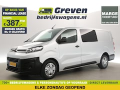 Citroën Jumpy - 2.0 BlueHDI L3H1 | MARGE | Dubbele Cabine | 5 Persoons | Airco Camera Carplay Cruise Navi