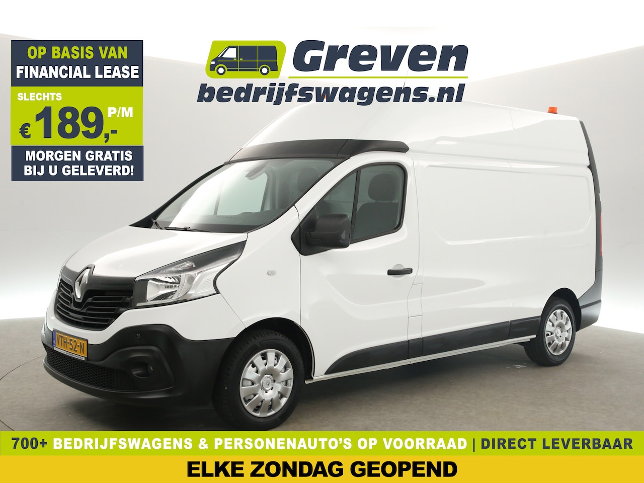 Renault Trafic - 1.6 dCi T29 L2H2 | BPM VRIJ | Camper Ombouw | Airco Parkeersensoren Elektrpakket Stoelverw - AutoWereld.nl