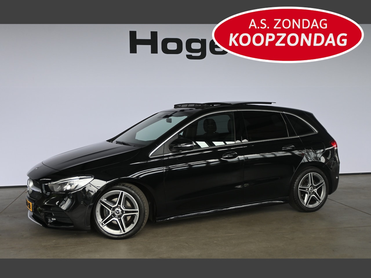 Mercedes-Benz B-klasse - 180 Business Solution AMG Automaat Navigatie Panoramadak Rijklaarprijs Inruil Mogelijk! - AutoWereld.nl