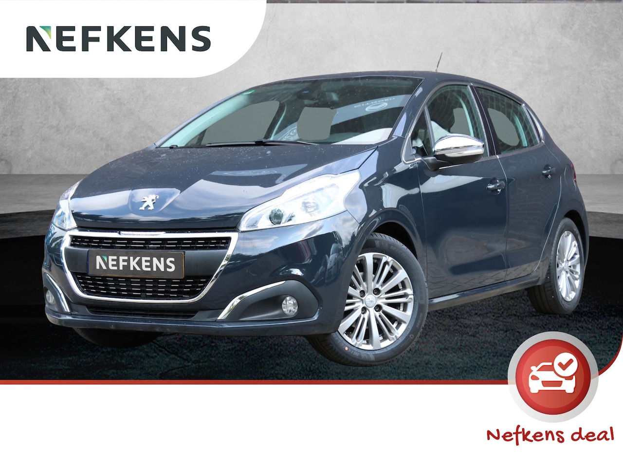 Peugeot 208 - Blue Lease Allure 82pk | Navigatie | 16" Lichtmetalen Velgen | Parkeersensoren Achter - AutoWereld.nl