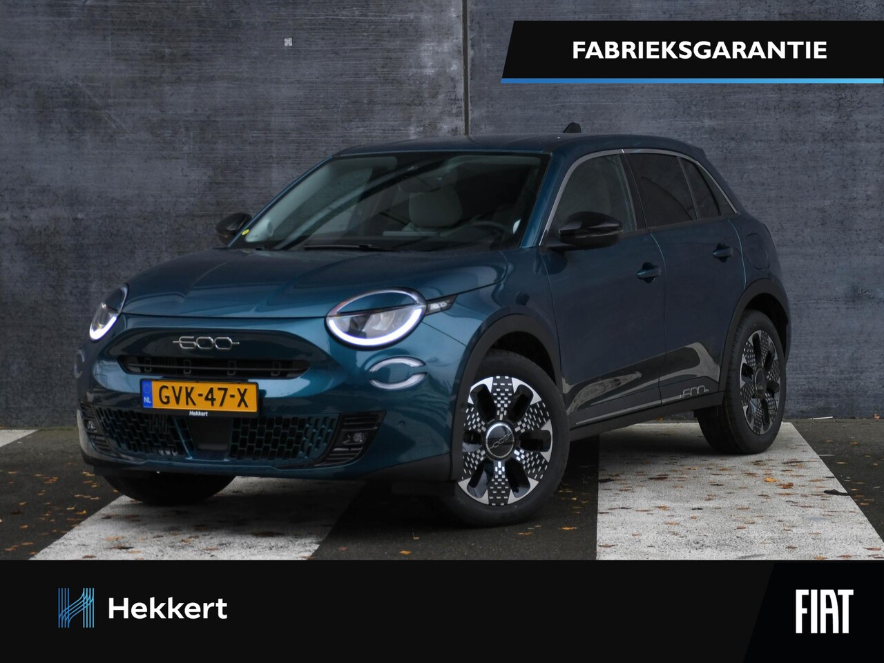 Fiat 600 - La Prima 1.2 Hybrid 100pk Automaat NAVI | ADAP. CRUISE | MASSAGE | LEDER | PDC + CAMERA | - AutoWereld.nl