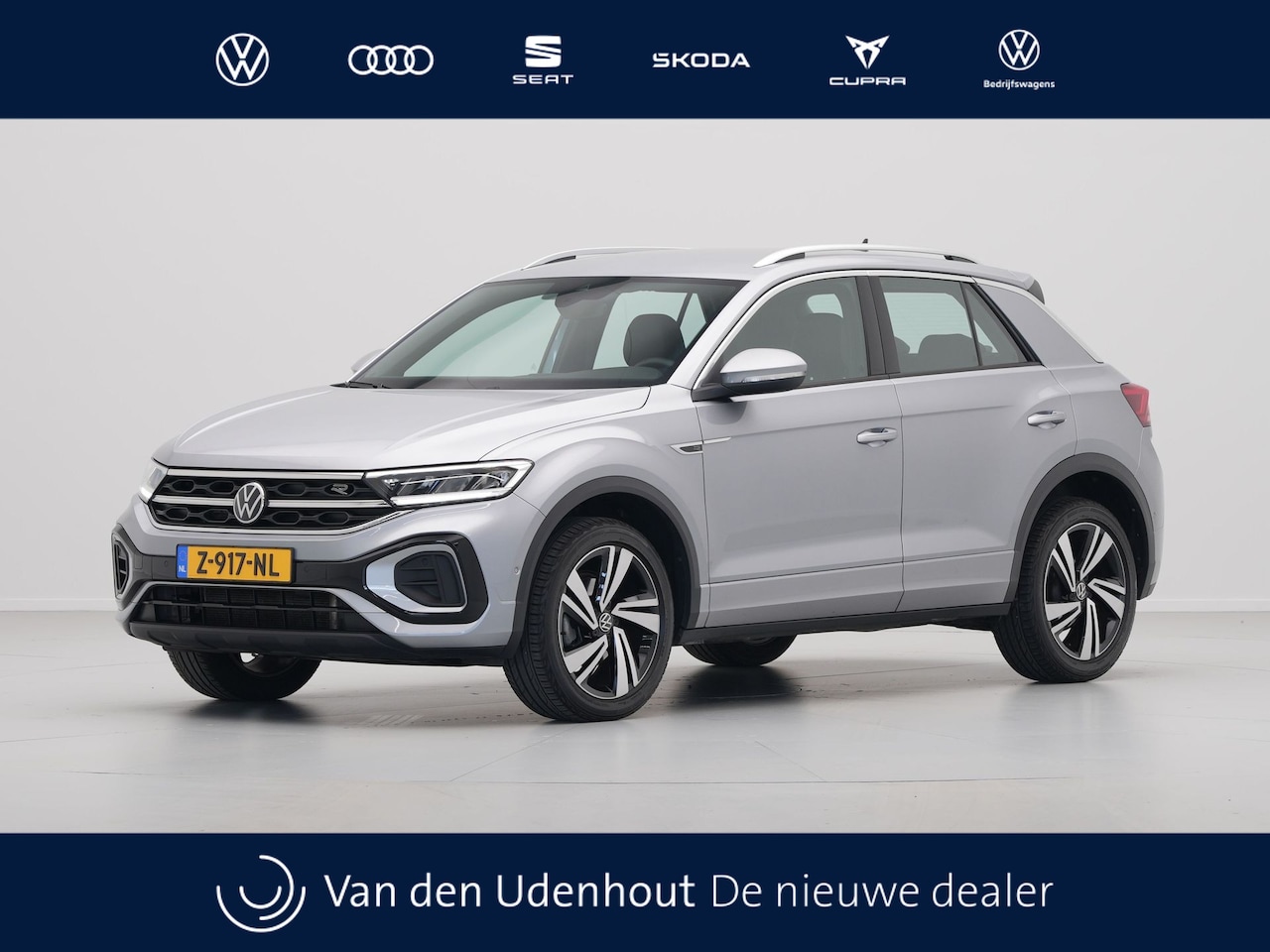 Volkswagen T-Roc - 1.5 TSI 150pk DSG R-Line Navi via App Pdc Clima Lm Velgen 301 - AutoWereld.nl