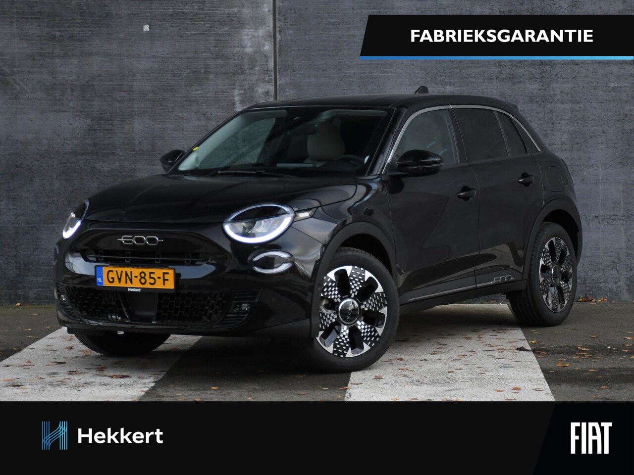 Fiat 600 - La Prima 1.2 Hybrid 100pk Automaat DODE HOEK | ADAP. CRUISE | LEDER | MASSAGE | APPLE CARP - AutoWereld.nl