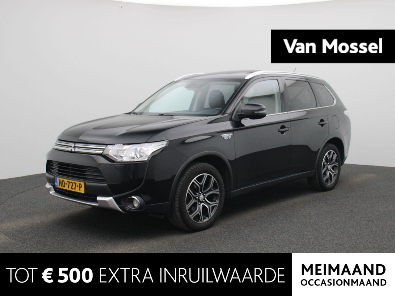 Mitsubishi Outlander - 2.0 PHEV Executive Edition | Panoramadak | Achteruitrijcamera | Trekhaak | Lederen Bekledi - AutoWereld.nl