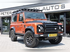 Land Rover Defender 90 - TD4 SW Fire Edition 4-Persoons | Leder| Sawtooth | Roofrack |