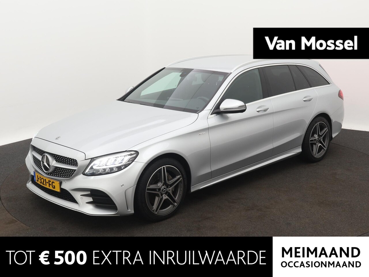 Mercedes-Benz C-klasse Estate - 160 Business Solution AMG Limited | Automaat | Navigatie | Trekhaak | | Parkeer sensoren | - AutoWereld.nl