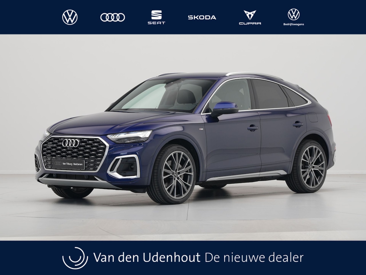 Audi Q5 Sportback - 50 TFSI e 265pk S-Tronic S Line edition Luchtvering Navigatie Luchtvering Camera Stoelverw - AutoWereld.nl