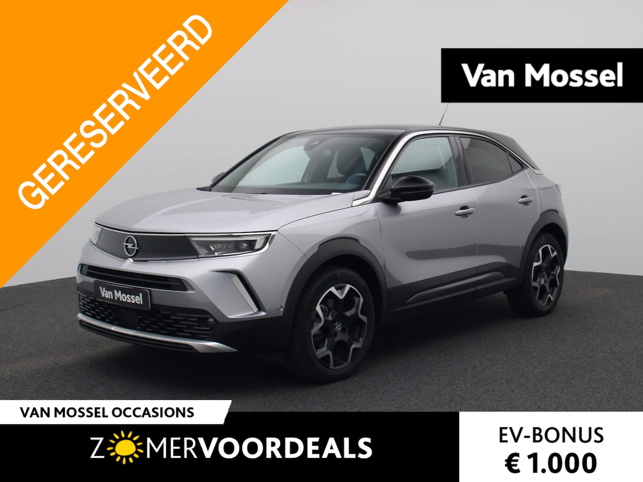 Opel Mokka-e - Ultimate 50-kWh | HALF-LEDER | NAVIGATIE | ACHTERUITRIJCAMERA | LED KOPLAMPEN | CLIMATE CO - AutoWereld.nl
