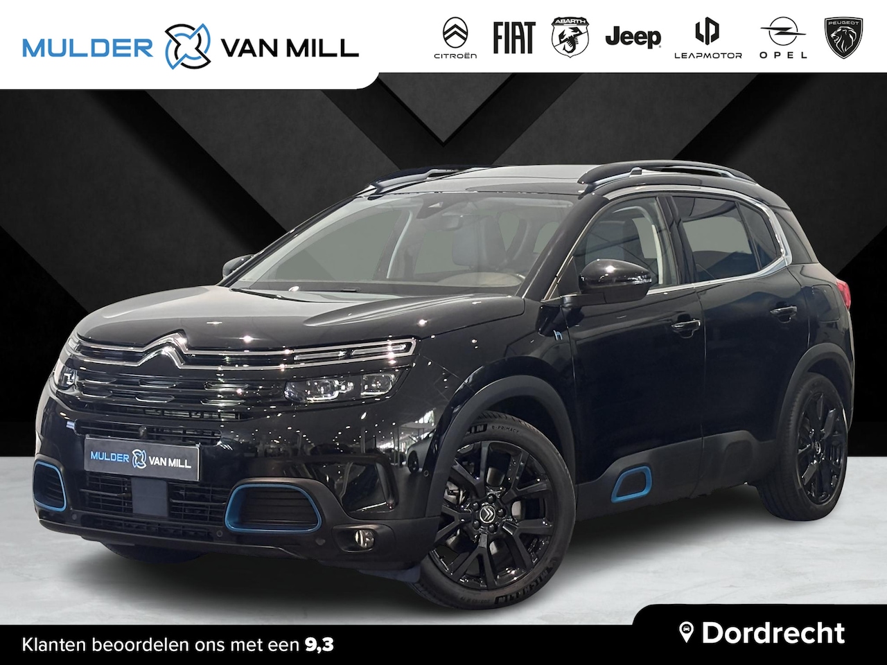 Citroën C5 Aircross - Shine Pack 1.6 HYbrid PHEV 225pk e-EAT8 BLACK EDITION | SCHUIF/KANTELDAK | NAPPA LEDER | H - AutoWereld.nl